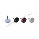 Chair nailed glides ф16 12L.021.01-12 - Plastic base legs Chair nailed glides ф16 Plastic base legs