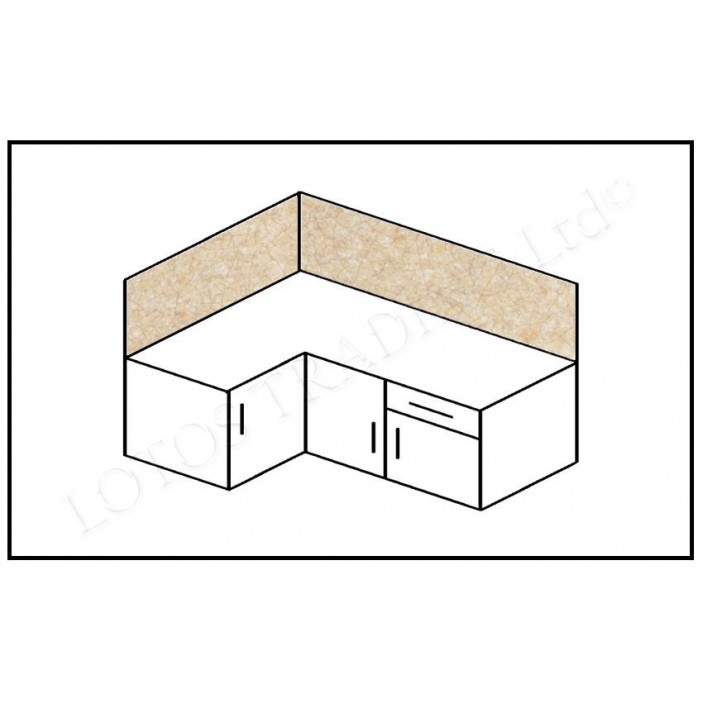 Back 5032 34L.5032.08 - Worktops and Back panels Back 5032 Worktops and Back panels