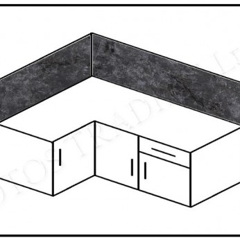 Back 5057B Worktops and Back panels