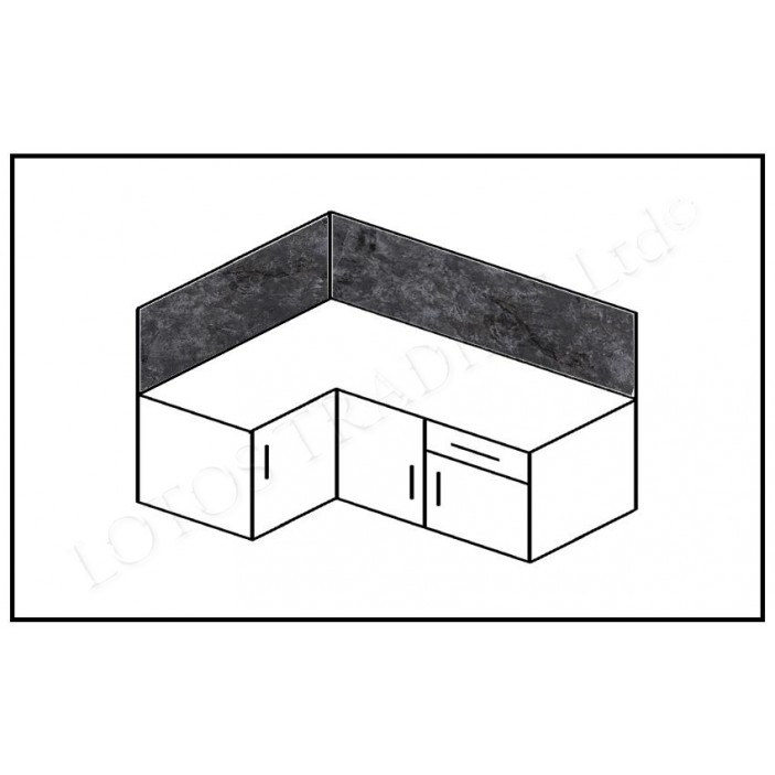 Back 5057B Worktops and Back panels
