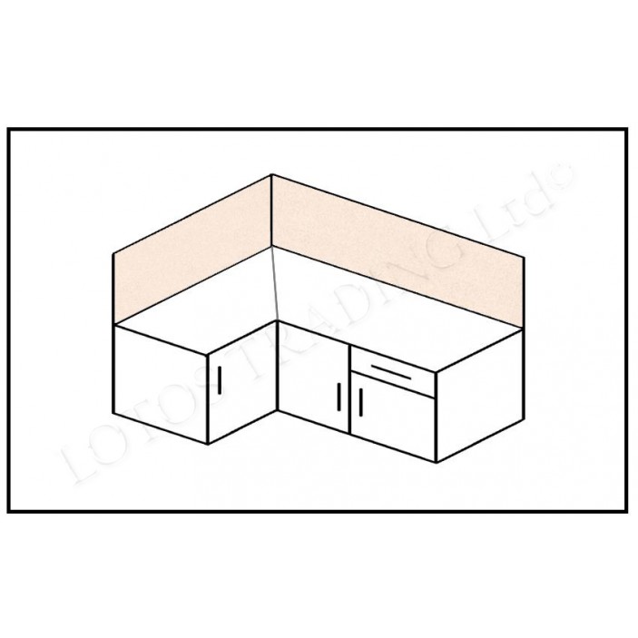 Back 5069B Worktops and Back panels