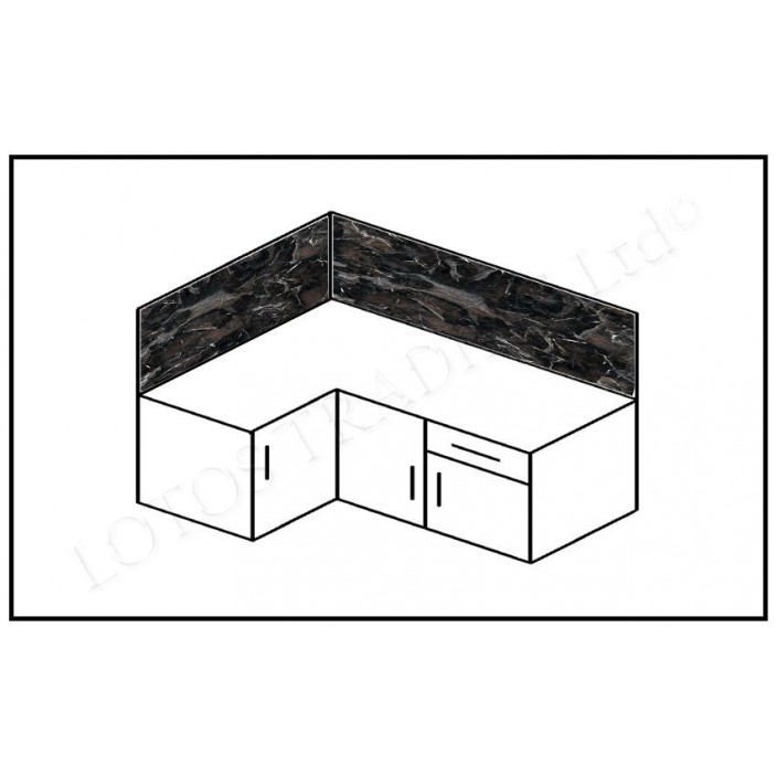 Back 5072B Worktops and Back panels