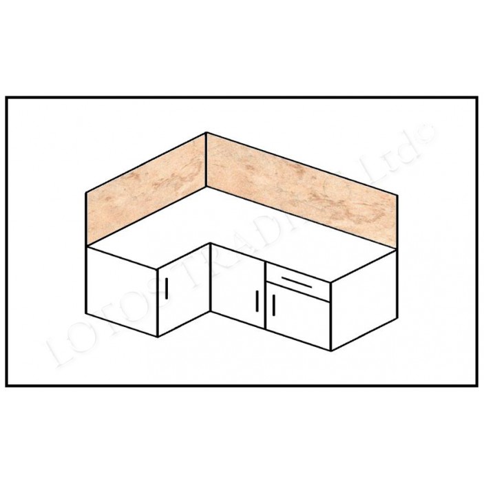 Back 5441B Worktops and Back panels