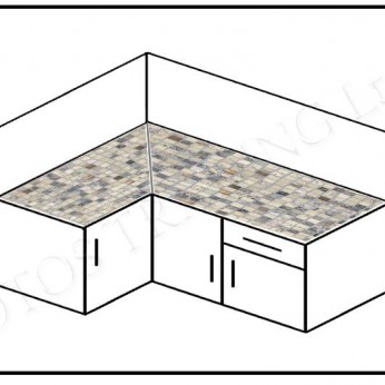 Worktop 5104B 34L.5104B.28 - Worktops and Back panels Worktop 5104B Worktops and Back panels