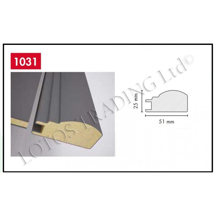 AGT MDF profile - 1031 PVC and MDF Mouldings
