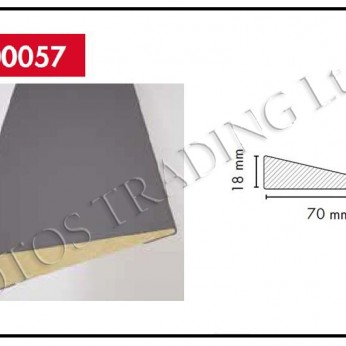 AGT MDF профил - PR57 ПВЦ и МДФ Профили