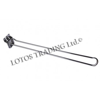 Double hanger for aluminium profile Store equipment profiles