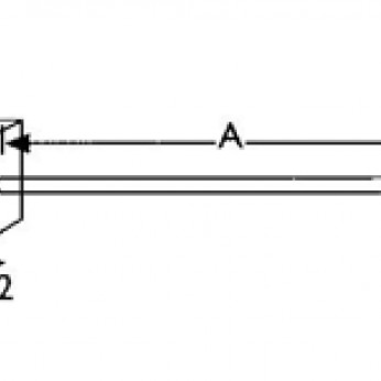 Hanger for aluminium profile 28L.101.15-30 - Store equipment profiles Hanger for aluminium profile Store equipment profiles