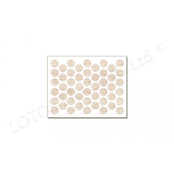 IVENTO Adhesive screw caps - antique white Screw caps