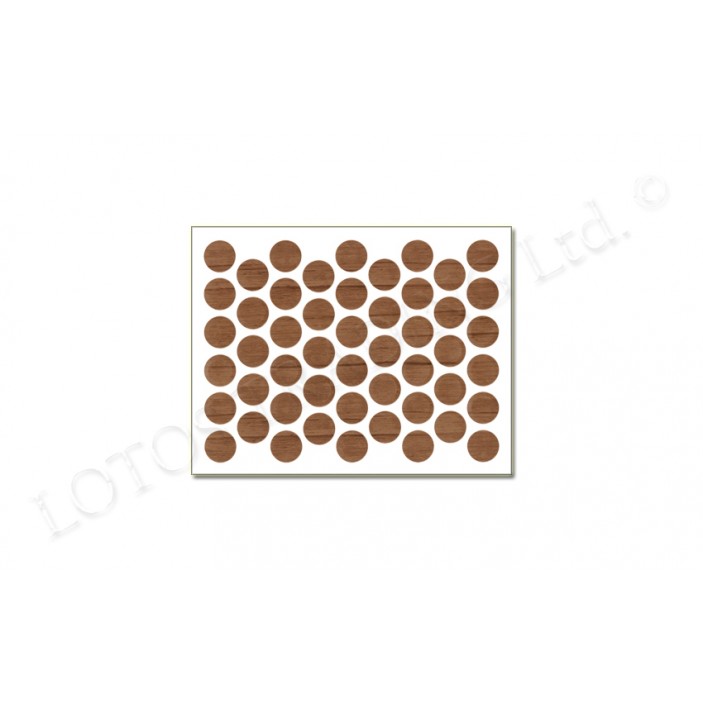 IVENTO Adhesive screw caps - antique dark Screw caps