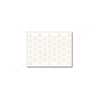 IVENTO Adhesive screw caps - bianco - gloss Screw caps