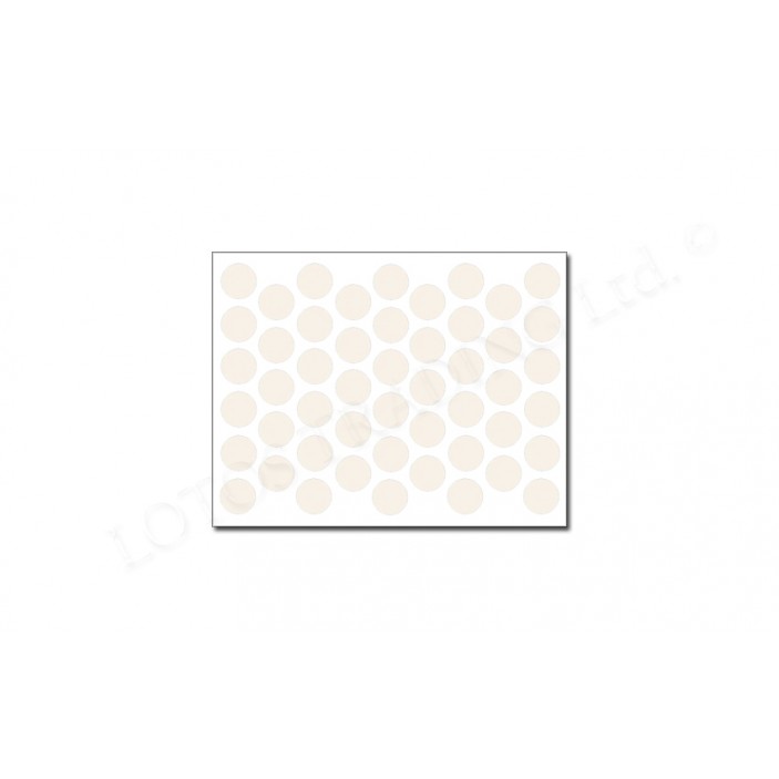 IVENTO Adhesive screw caps - bianco - gloss Screw caps