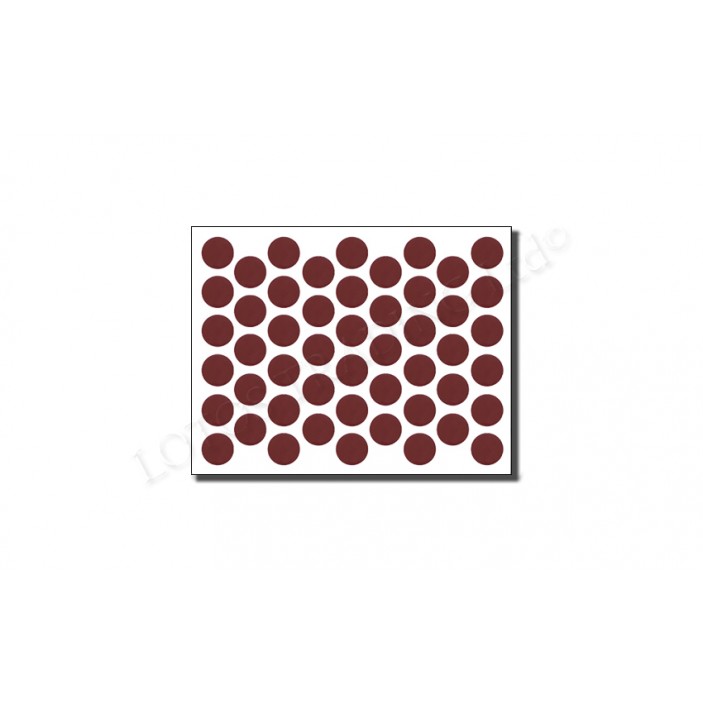 IVENTO Самозалепващи тапи - бордо 03L.01.039A/B - Тапи за винтове IVENTO Самозалепващи тапи - бордо Тапи за винтове