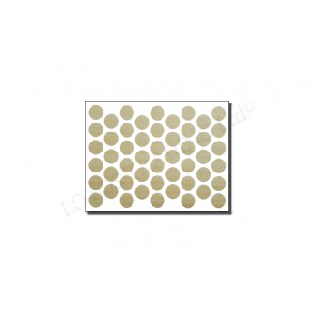 IVENTO Adhesive screw caps - white birch color Screw caps