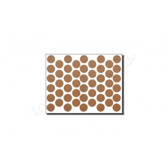 IVENTO Adhesive screw caps - pine Screw caps