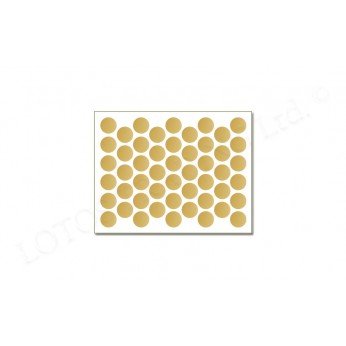 IVENTO Adhesive screw caps - cappuccino