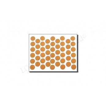 IVENTO Adhesive screw caps - orange Screw caps