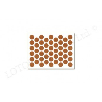 IVENTO Adhesive screw caps - milano walnut