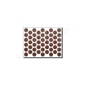 IVENTO Adhesive screw caps - walnut milas Screw caps