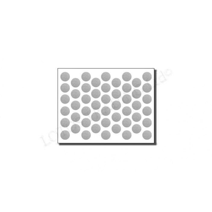 IVENTO Adhesive screw caps - grey metallic Screw caps