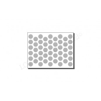 IVENTO Adhesive screw caps - grey Screw caps