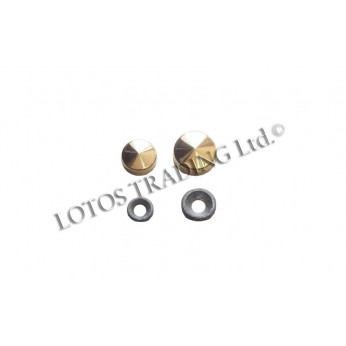 Metal screw caps ф20 mm. Metal screw caps ф20 mm.