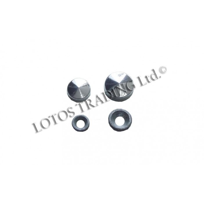 Metal screw caps ф20 mm. 03L.04.02-05 - Screw caps Metal screw caps ф20 mm. Screw caps