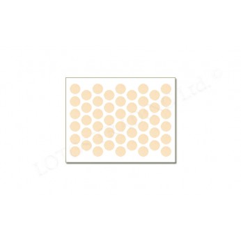 Adhesive screw caps - beige Screw caps