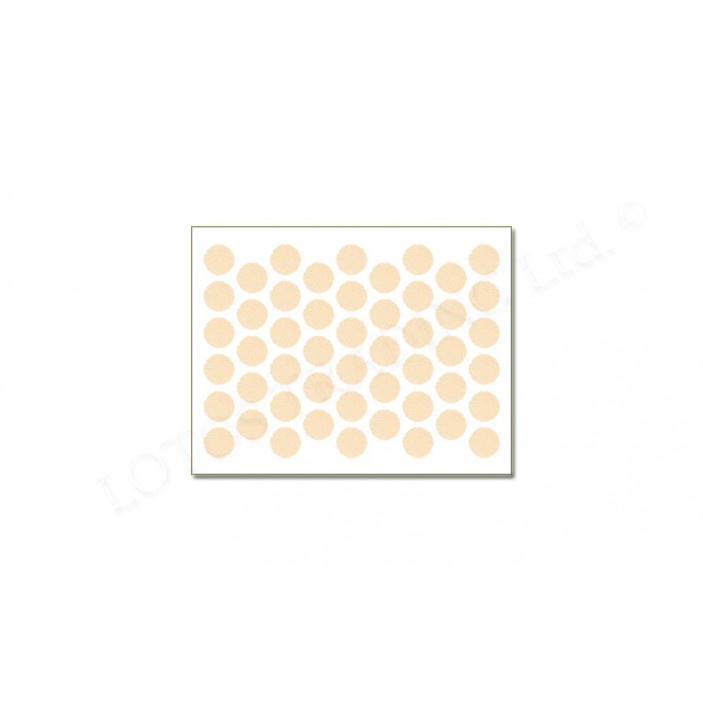 Adhesive screw caps - beige 03L.01.022 - Screw caps Adhesive screw caps - beige Screw caps