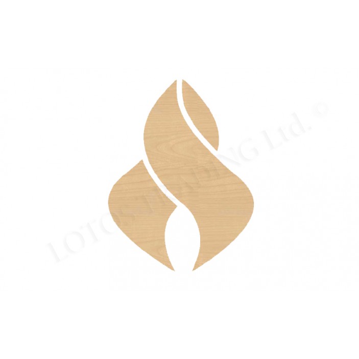 Adhesive screw caps - birch Screw caps