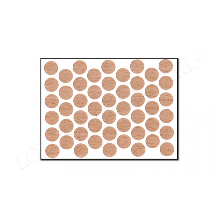 Самозалепващи тапи - Бук1 03L.01.303.14 - Тапи за винтове Самозалепващи тапи - Бук1 Тапи за винтове