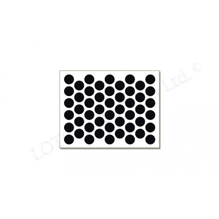 Adhesive screw caps - black bute 03L.01.019 - Screw caps Adhesive screw caps - black bute Screw caps