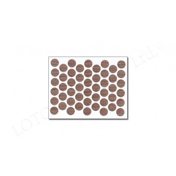 Adhesive screw caps - COFFEE URBAN OAK Screw caps