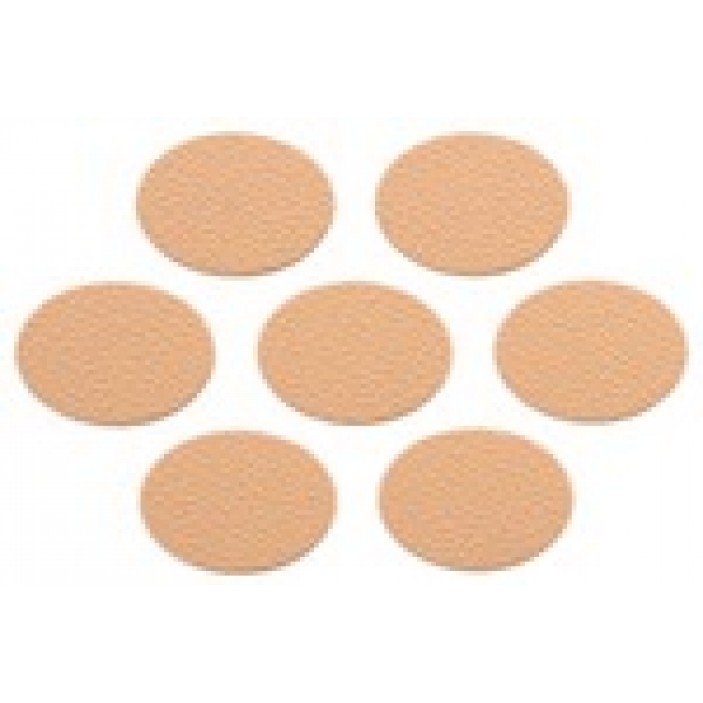 Adhesive screw caps - plain pear Screw caps