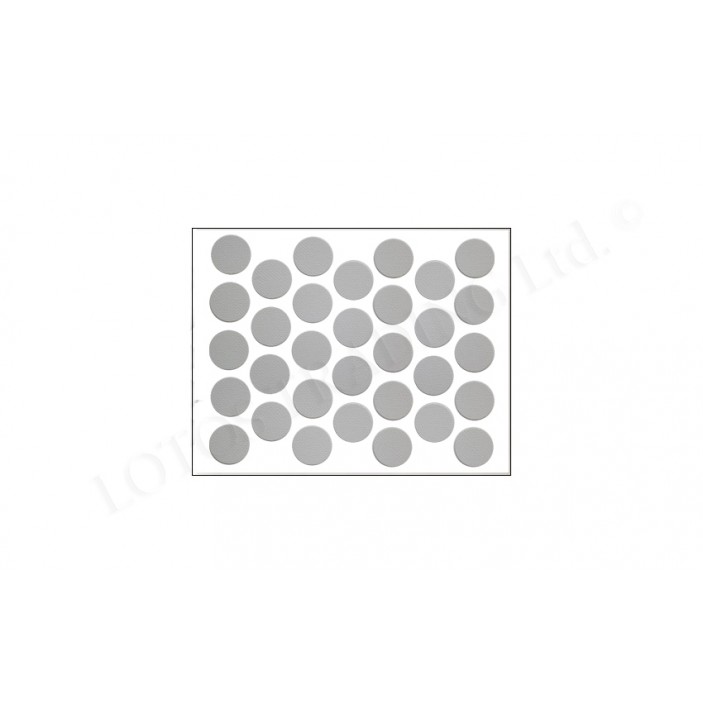 Adhesive screw caps φ 18 - gray Screw caps