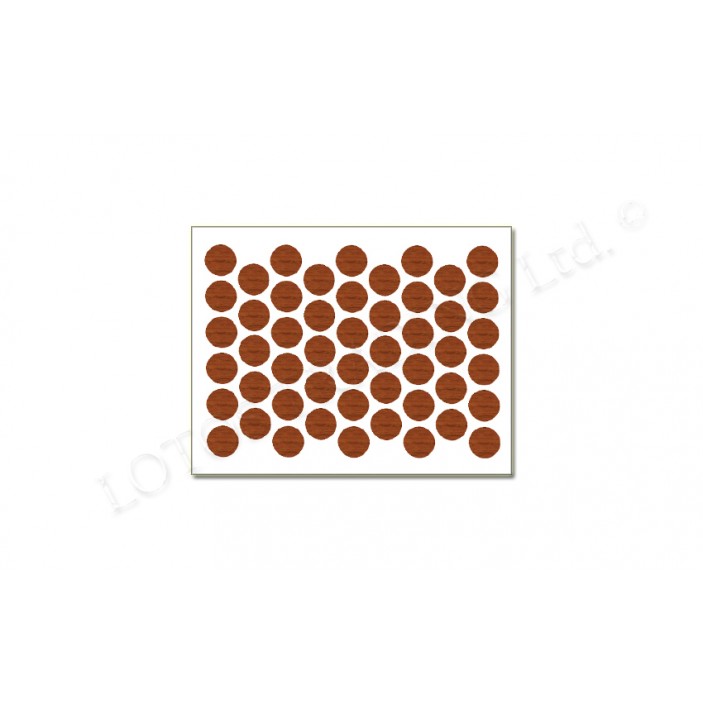 Adhesive screw caps - hush Screw caps