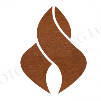 Adhesive screw caps - italian walnut Screw caps