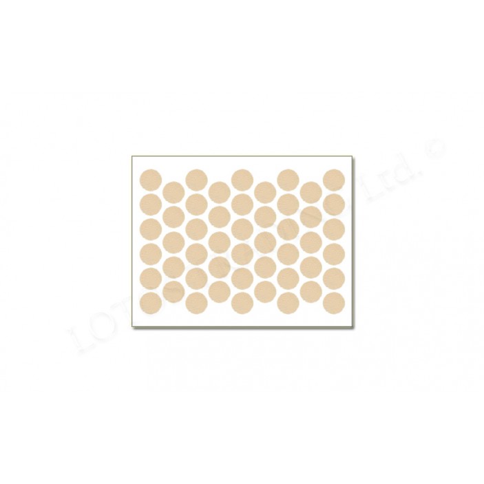 Adhesive screw caps - cream 03L.01.023 - Screw caps Adhesive screw caps - cream Screw caps