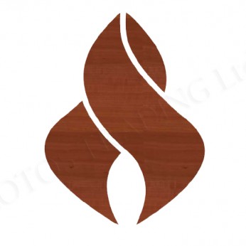 Adhesive screw caps - pear Screw caps