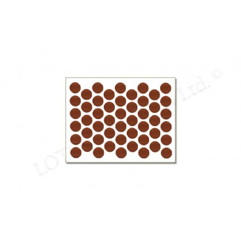 Adhesive screw caps - pear