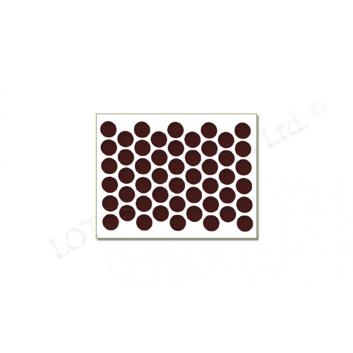 Adhesive screw caps - mahagony 03L.01.005 - Screw caps Adhesive screw caps - mahagony Screw caps