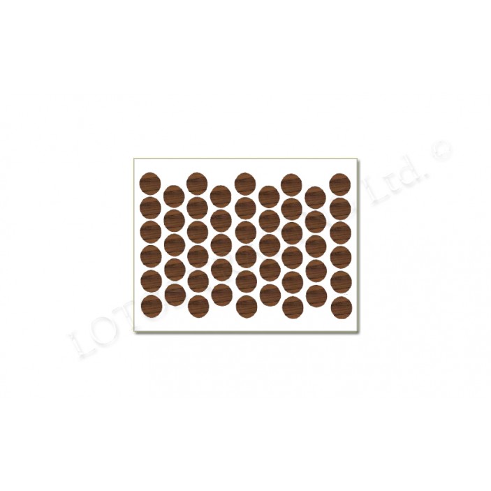 Adhesive screw caps - olive 03L.01.035 - Screw caps Adhesive screw caps - olive Screw caps