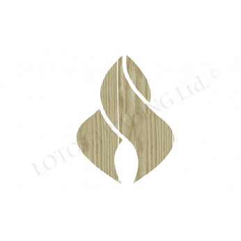 Adhesive screw caps - natural oak Adhesive screw caps - natural oak