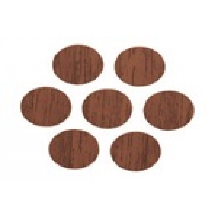 Adhesive screw caps - new walnut 03L.01.014 - Screw caps Adhesive screw caps - new walnut Screw caps