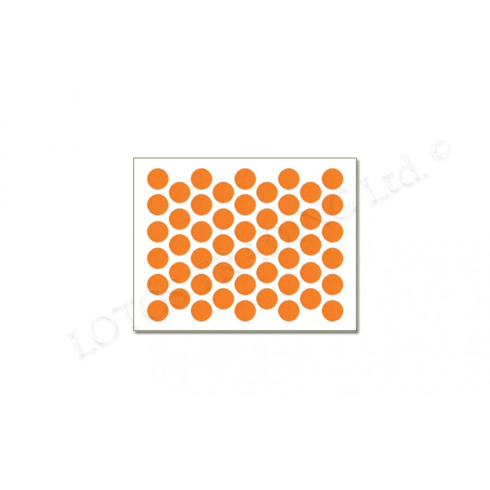 Adhesive screw caps - orange 03L.01.027 - Screw caps Adhesive screw caps - orange Screw caps