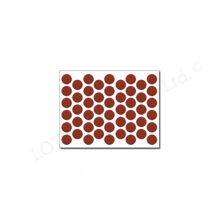 Самозалепващи тапи P - едноцветна череша 03L.01.041 - Тапи за винтове Самозалепващи тапи P - едноцветна череша Тапи за винтове