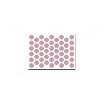 Adhesive screw caps - pink