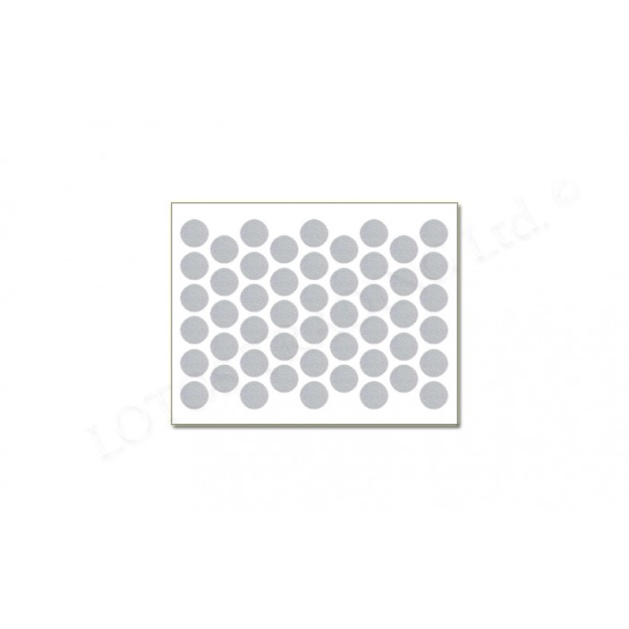 Adhesive screw caps - grey metallic 03L.01.025 - Screw caps Adhesive screw caps - grey metallic Screw caps