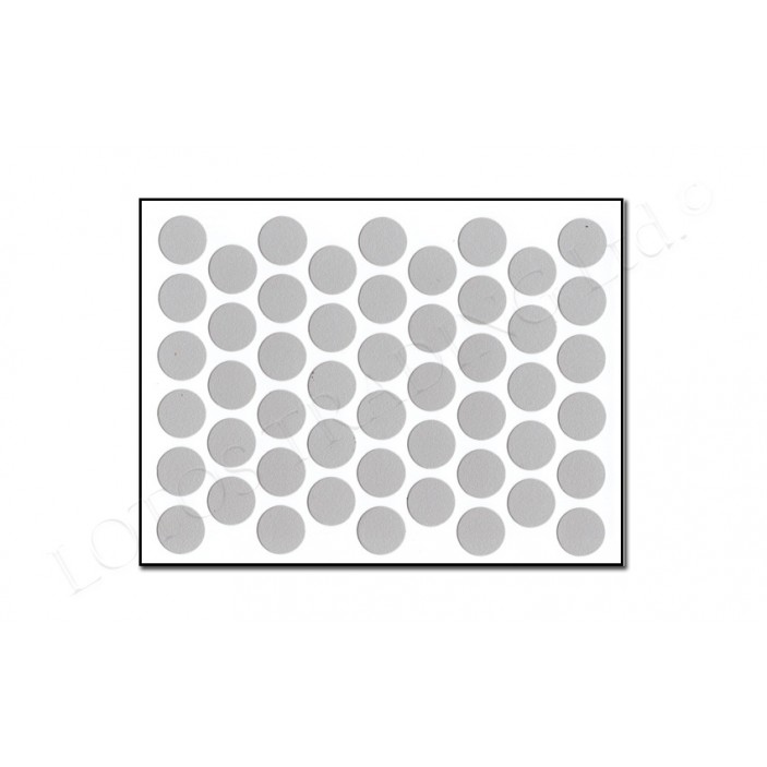 Самозалепващи тапи - сиво 03L.01.123.14 - Тапи за винтове Самозалепващи тапи - сиво Тапи за винтове