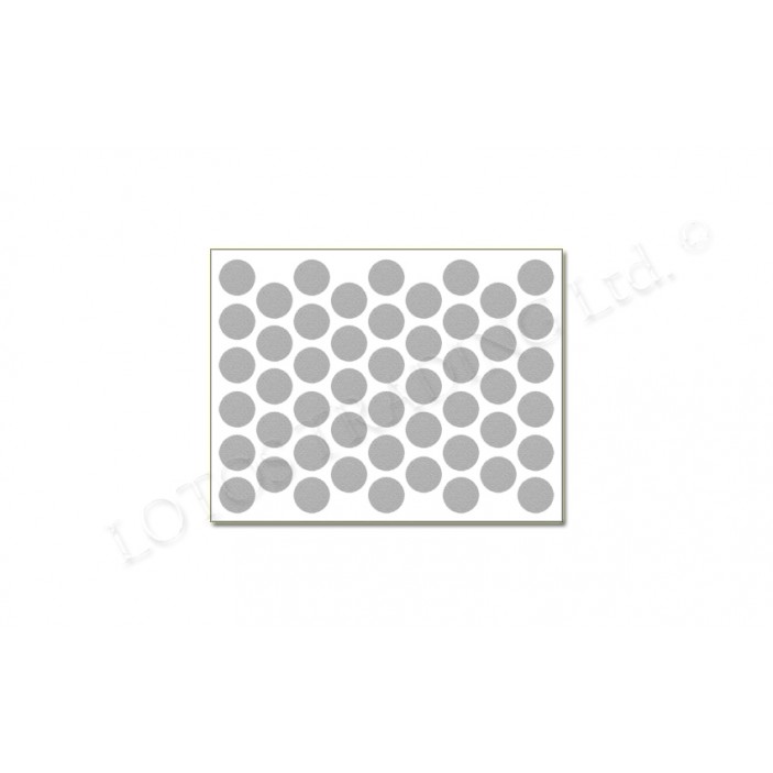 Adhesive screw caps - grey 03L.01.024 - Screw caps Adhesive screw caps - grey Screw caps